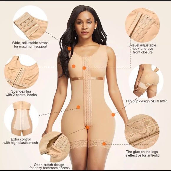 Stage 2 Post Surgery Faja Shapewear Compression Bodysuit - Picture 4 of 8